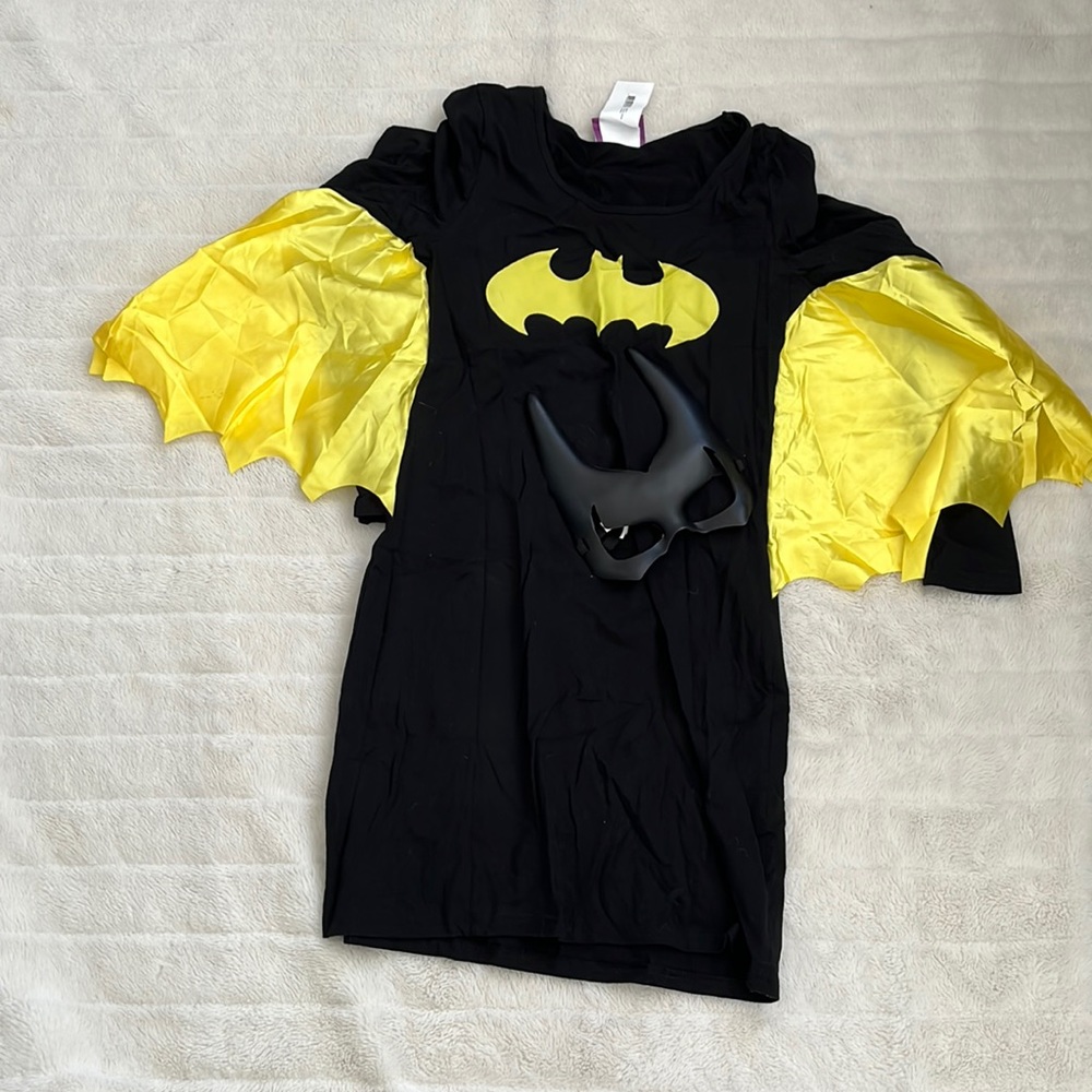 Batwoman Costume Dress with Mask